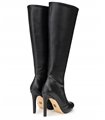 Michael Soul Donna - Klassische Stiletto Stiefel in schwarz matt