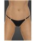 Powerwetlook panty with gold clasp - 3XL