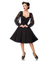 elegantes Kleid mit Spitzenärmel