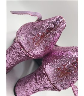 Retro Plateau Pumps MARYJANE-50G - Pink gebraucht