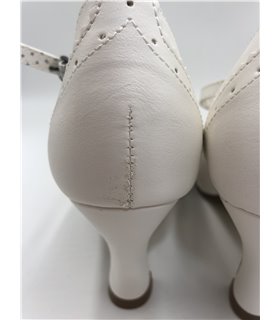 Pumps FLAPPER-26 Weiß gebraucht