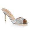 Pantolette LUCY-01 - Silber SALE