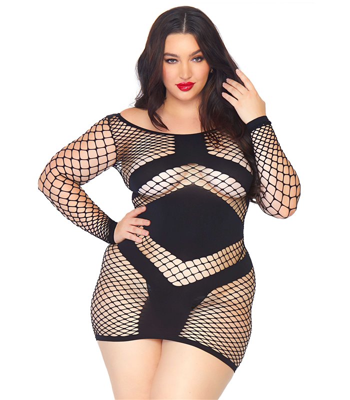 Long Sleeved Minidress+