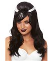Frankie Bouffant Perücke schwarz | Leg Avenue