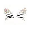 Kostümzubehör - Gesichtssticker Augen Wimpern mehrfarbig | Leg Avenue