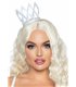 Faux rhinestone die cut crown