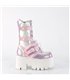 ASHES-120 Plateau Stiefel - Rosa/Pink | Demonia
