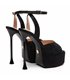 Giaro platform sandal Gala black