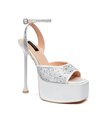 Giaro platform sandal Gala white