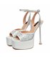 Giaro platform sandal Gala white