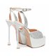 Giaro platform sandal Gala white