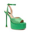 Giaro platform sandal Gala green