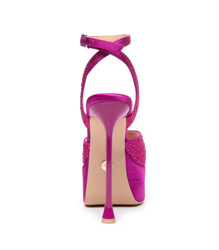 Giaro platform sandal Gala Fuchsia