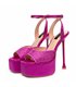 Giaro platform sandal Gala Fuchsia