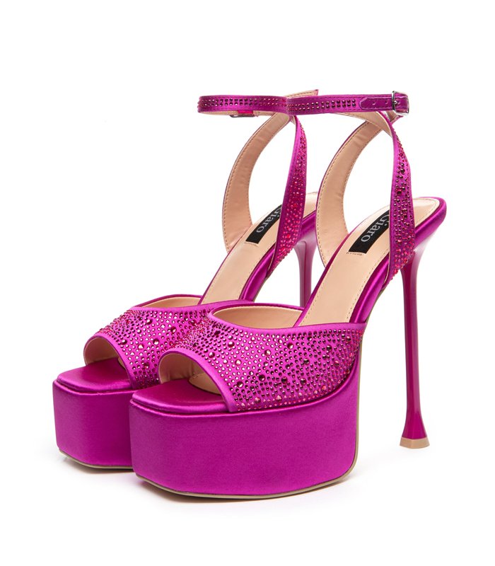 Giaro platformsandaal Gala Fuchsia