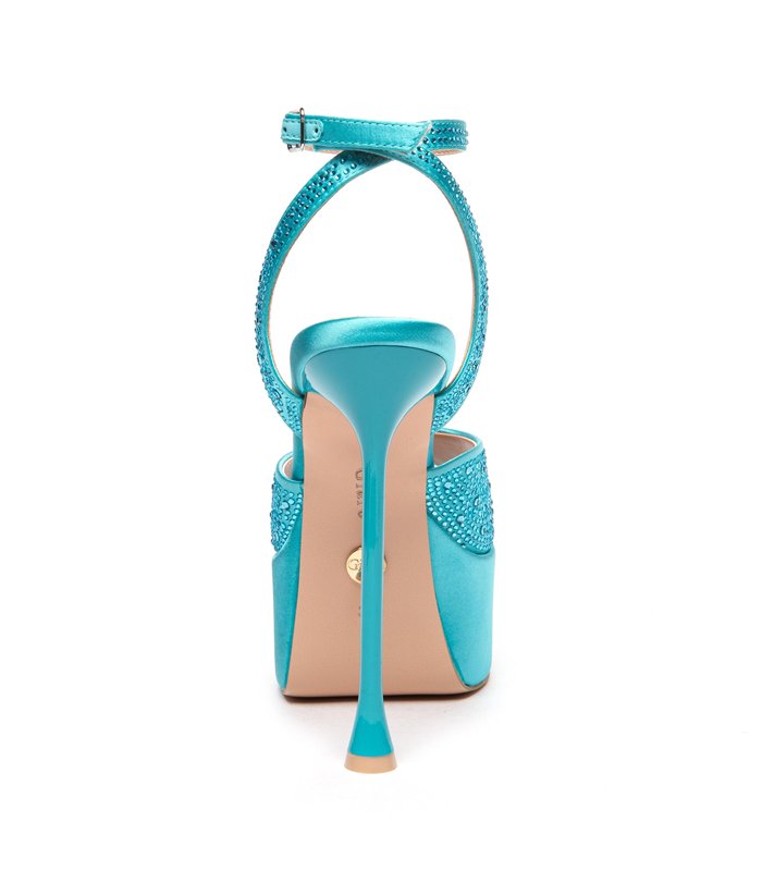 Giaro platform sandal Gala blue