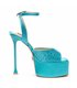 Giaro platform sandal Gala blue