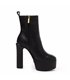 Giaro platform ankle boots Bamara black matt