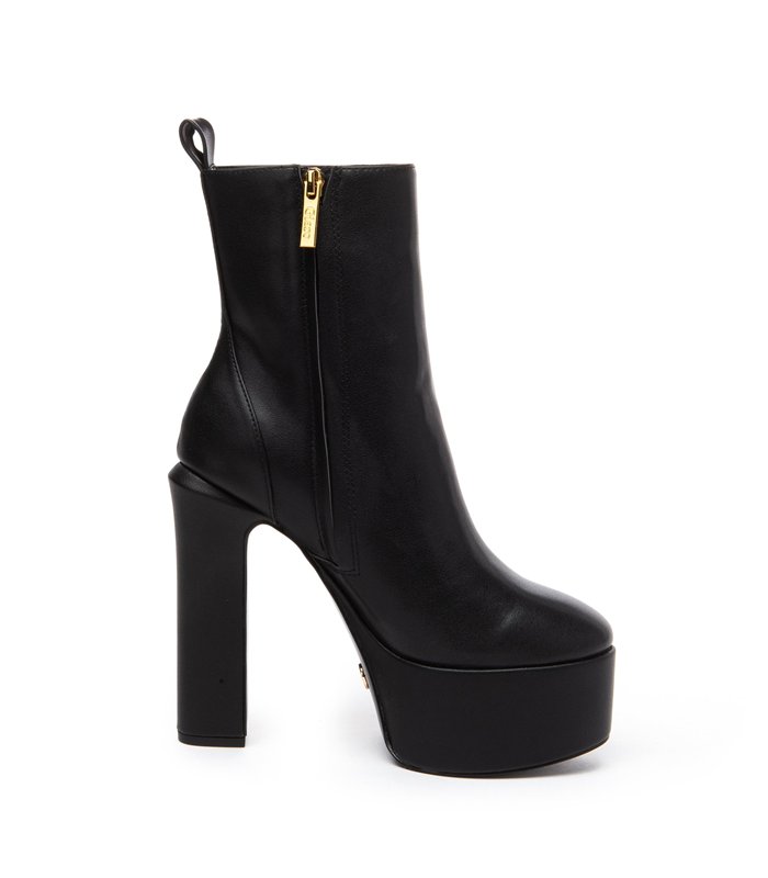 Giaro platform ankle boots Bamara black matt