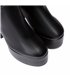 Giaro Plateau Overknee Stiefel Bryanna Schwarz Matt