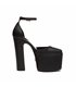 Giaro Platform Sandal Skyrise Black Matt