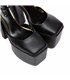 Giaro Platform Sandal Skyrise Black Matt