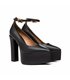 Giaro Platform Sandals Stylet Black Matt