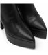 Giaro Plateau Stiefelette Stash Schwarz Matt