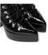 Giaro platform ankle boots Scenic black Shiny