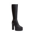 Giaro plateau ankle boots Sarahi black matt