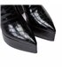 Giaro Platform Ankle Boots Sarahi Black Crocodile Pattern