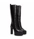 Giaro Platform Boots Stragazer Black Matt