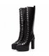 Giaro Platform Boots Stragazer Black Matt