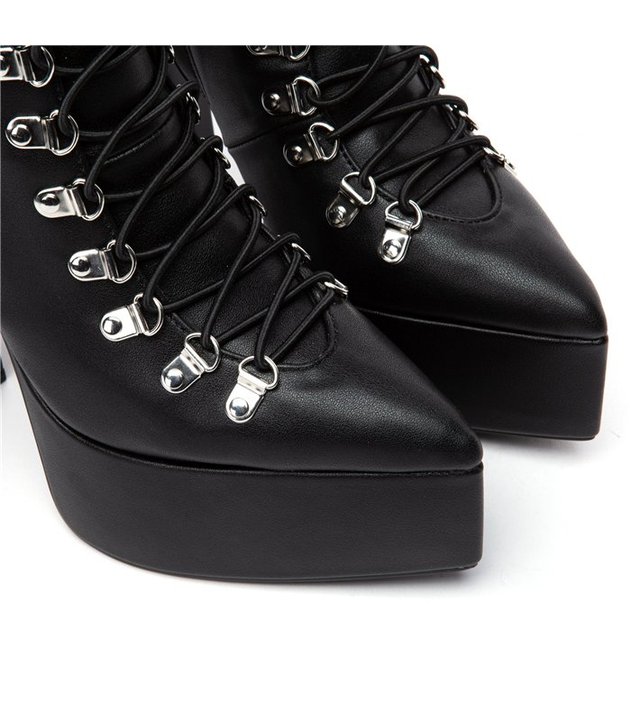 Giaro Platform Boots Stragazer Black Matt