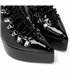 Giaro Platform Boots Stragazer Black shiny