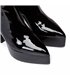 Giaro platform boots Saphina black shiny