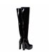 Giaro Plateau Stiefel Saphina Schwarz Lack