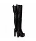 Giaro Platform Boots Secretz Black Matt