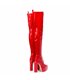 Giaro Plateau Stiefel Secretz Rot Lack