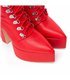 Giaro Platform Boots Secretz Red Matt