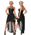 Gown black long Dresses SALE