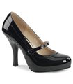Mary Janes PINUP-01 - Patent Black SALE