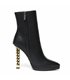 Giaro platform ankle boots Affaire black matt