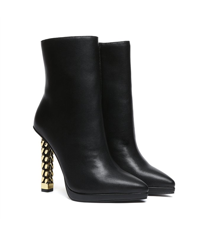 Giaro platform ankle boots Affaire black matt