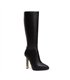 Giaro platform boots Adaline black matt