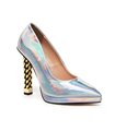 Giaro Plateau Pumps Ambrose White shiny