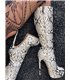 Giaro Stiefel Stackstand Schlangenmuster