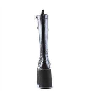 Knee Boot CAMEL-311 - Black | DemoniaCult