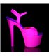 Plateau High Heels SKY-309UV - Neon Pink