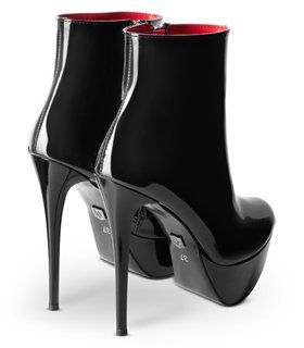 Michael Soul ARIA - Plateau Pumps schwarz lack